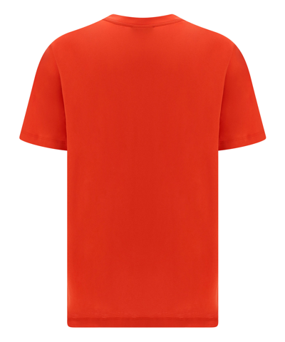 Shop Balmain T-shirt In Red