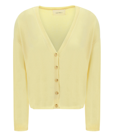 Shop Lisa Yang Abby Cardigan In Yellow