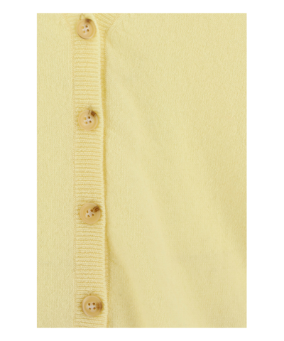 Shop Lisa Yang Abby Cardigan In Yellow