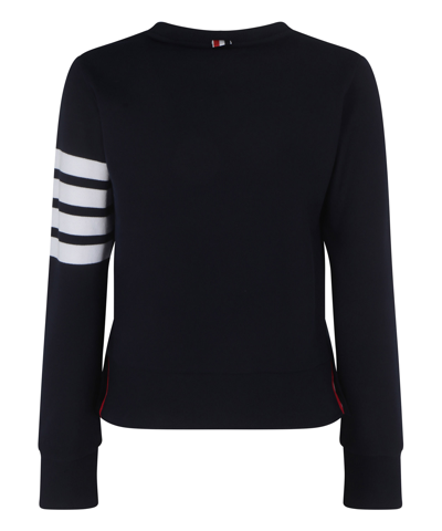 Shop Thom Browne Sweatshirt In Blue