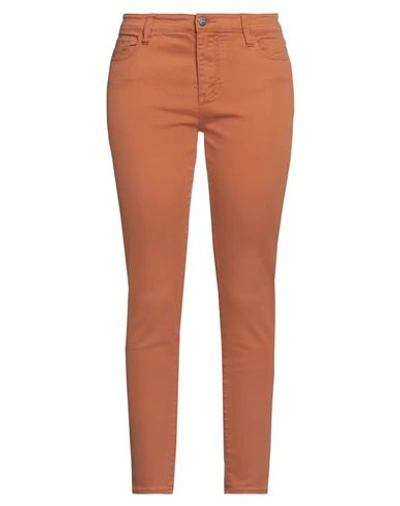 Shop Armani Exchange Woman Jeans Mandarin Size 32 Cotton, Elastomultiester, Elastane