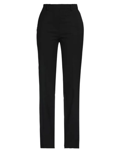 N°21 Woman Pants Black Size 6 Polyester, Wool, Elastane, Viscose, Cotton In Black