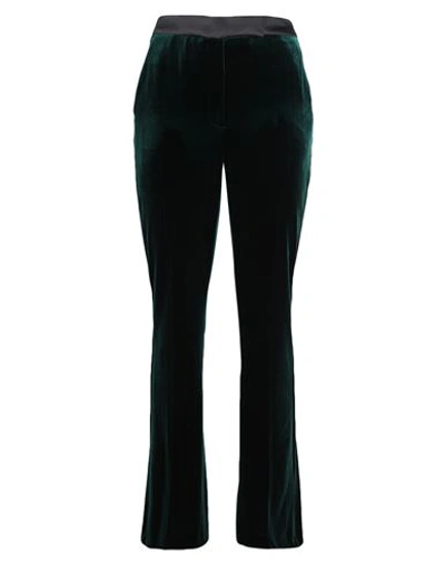 Shop Karl Lagerfeld Woman Pants Emerald Green Size 8 Polyester, Elastane
