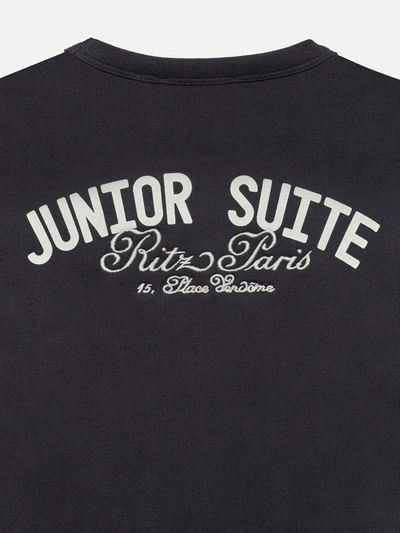 Frame Ritz Kids' Crewneck Sweatshirt In Blue