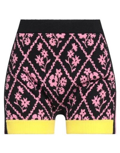 Shop Cormio Woman Shorts & Bermuda Shorts Black Size M Cotton, Polyamide