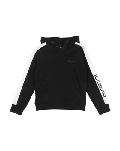 Shop Iceberg Toddler Boy Sweatshirt Black Size 6 Cotton, Polyester