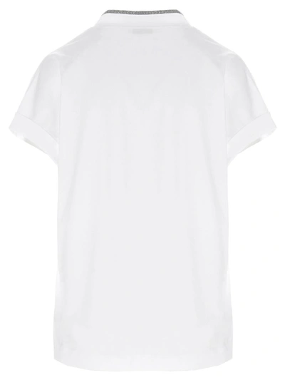 Shop Brunello Cucinelli ‘monile' Jersey T-shirt In White