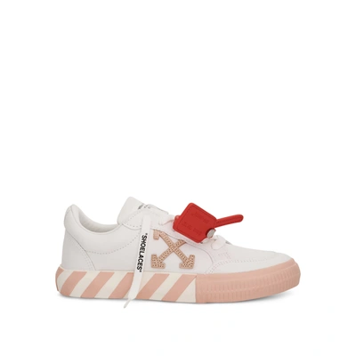 Shop Off-white Low Vulcanized Canvas Sneaker