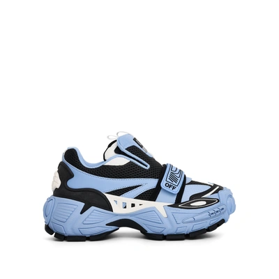 Shop Off-white Glove Slip On Sneaker In Colour Light Blue/ Black
