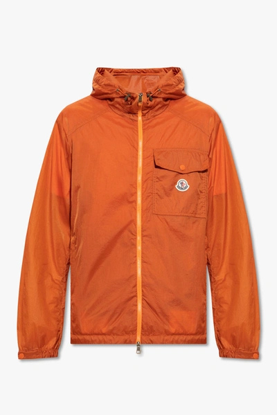 Shop Moncler Orange ‘samakar' Jacket In New