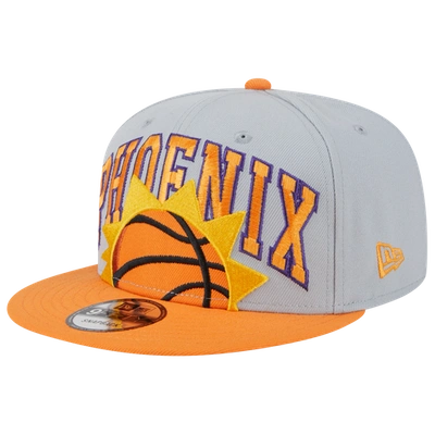 Shop New Era Mens Phoenix Suns  Suns Tip-off Snapback In Gray/orange