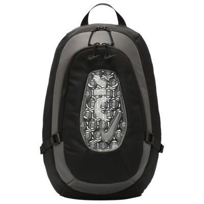 Nike Air Jordan Solid Color Multi-pocket Backpack In Black/iron Grey/white
