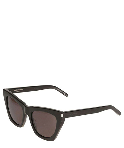 Shop Saint Laurent Sunglasses Sl 214 Kate In Crl