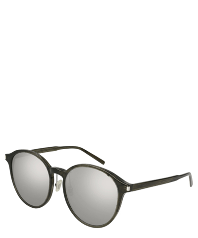 Shop Saint Laurent Sunglasses Sl 198/k Slim In Crl
