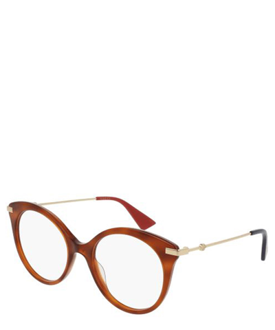 Shop Gucci Eyeglasses Gg0109o In Crl