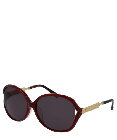 Shop Gucci Sunglasses Gg0076sk In Crl