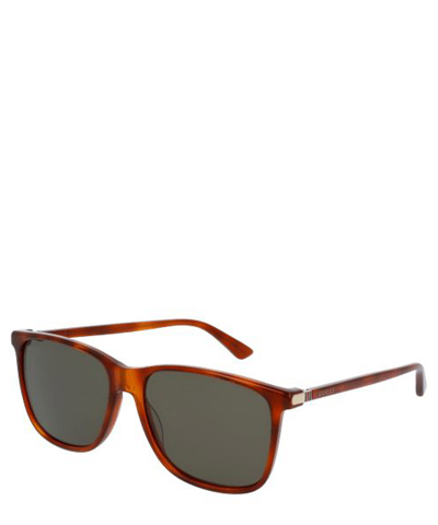 Shop Gucci Sunglasses Gg0017s In Crl