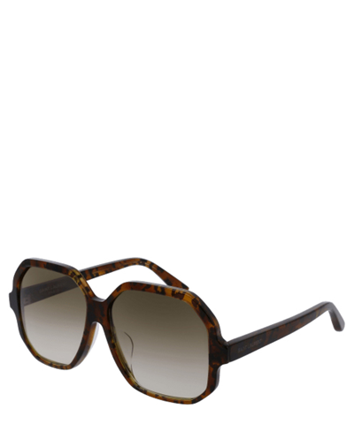 Shop Saint Laurent Sunglasses Sl 132/f In Crl