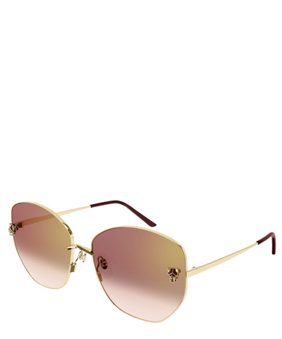 Shop Cartier Sunglasses Ct0400s In Crl