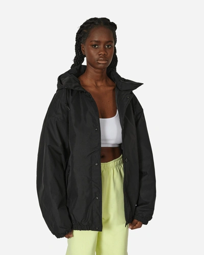 Shop Nike Solo Swoosh Puffer Jacket Black / White In Multicolor