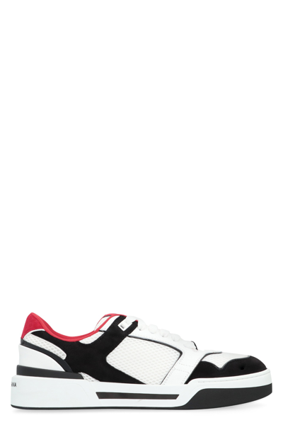 Shop Dolce & Gabbana New Roma Low-top Sneakers In White