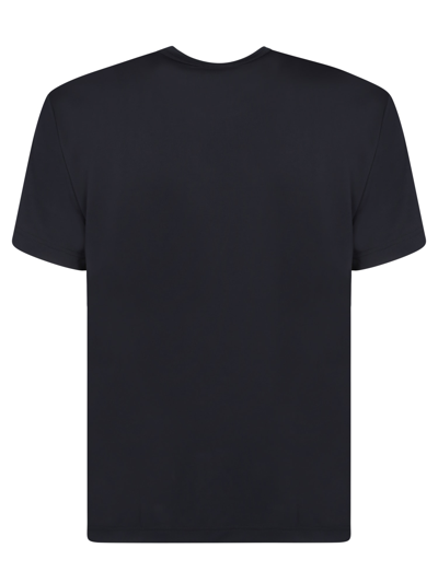 Shop Comme Des Garçons Homme Deux Frontal Print Black T-shirt