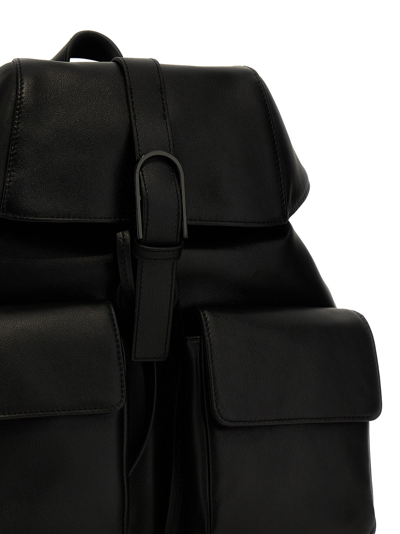 Shop Furla Flow Backpack In Black