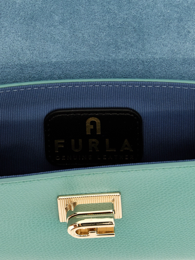 Shop Furla 1927 Mini Handbag In Green