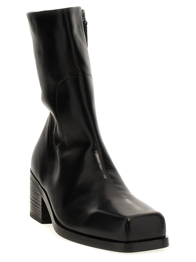 Shop Marsèll Cassello Ankle Boots In Black