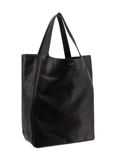 Shop Saint Laurent Tote Bag Shoulder Bag In Black