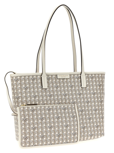 Shop Tory Burch Small Ever-ready Shopping Bag In White