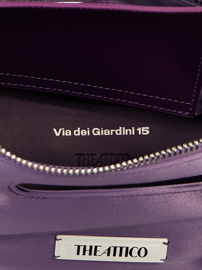Shop Attico Via Dei Giardini 15 Handbag In Purple