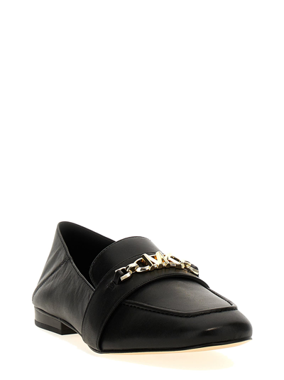 Shop Michael Kors Tiffanie Loafers In Black
