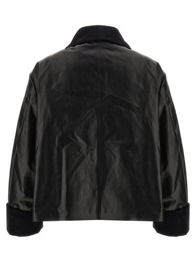 Kassl Editions Black Hunting Jacket In Black