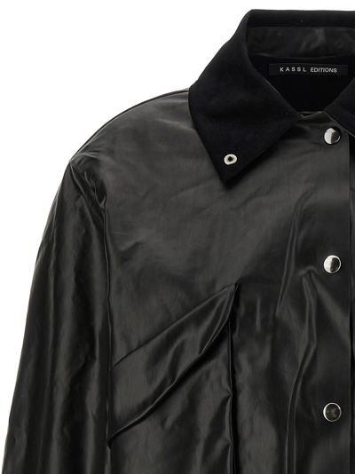 Shop Kassl Editions Hunting Jacket In Black