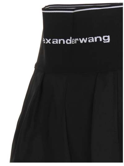 Shop Alexander Wang Safari Shorts In Black