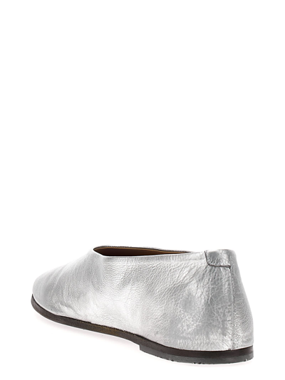 Shop Marsèll Coltellaccio Ballet Flats In Silver