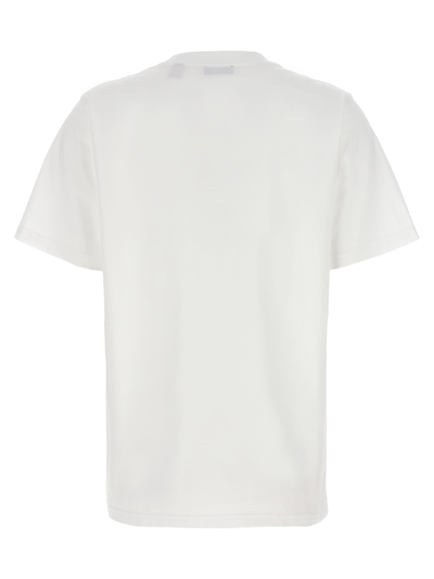 Shop Burberry Margot T-shirt In White/black