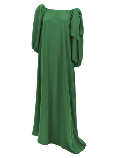 Shop Bernadette Ninouk Dress In Green