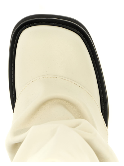 Shop Attico Robin Boots In White