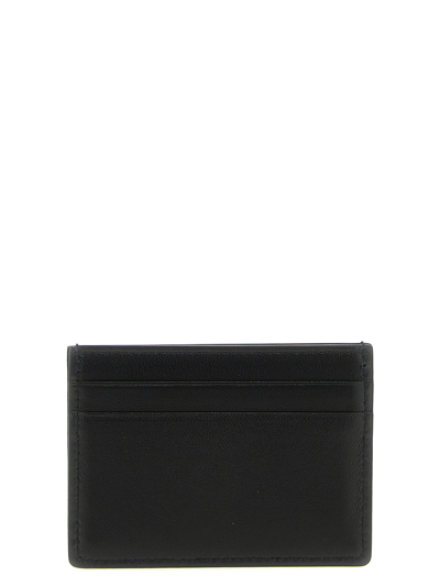 Shop Valentino Vlogo Card Holder In Black