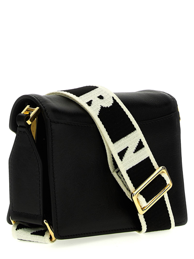 Shop Marni Trunk Soft Mini Shoulder Bag In Black
