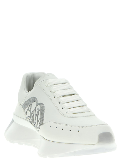 Shop Alexander Mcqueen Sprint Runner Sneakers In White