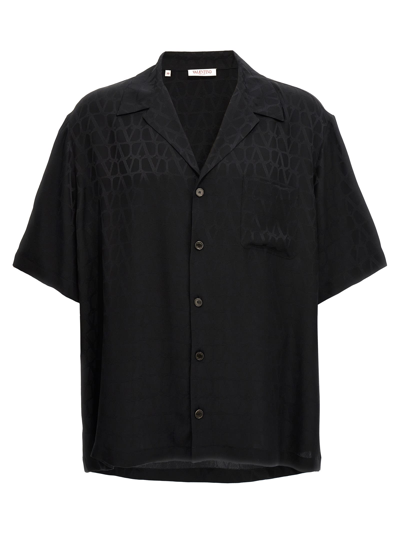 Shop Valentino Toile Iconographe Shirt In Black