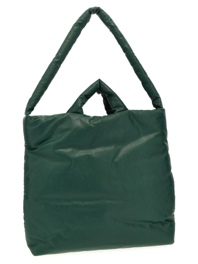 Shop Kassl Editions Pillow Medium Shopping Bag In Green