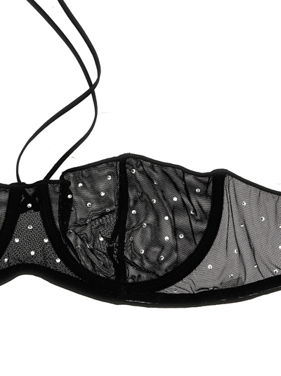 Oseree Oséree 'gem Necklace' Set In Black