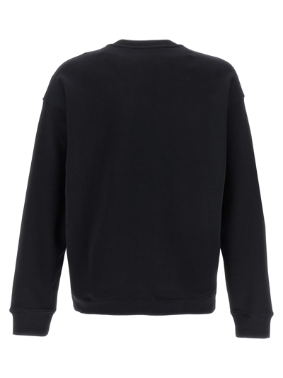 Shop Moschino Teddy Sweatshirt In Black