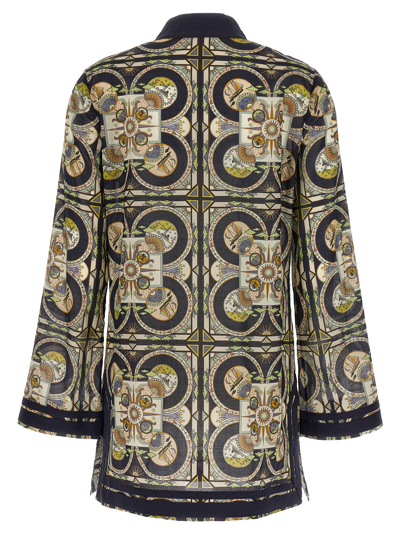 Shop Tory Burch All Over Print Dress In Multicolor