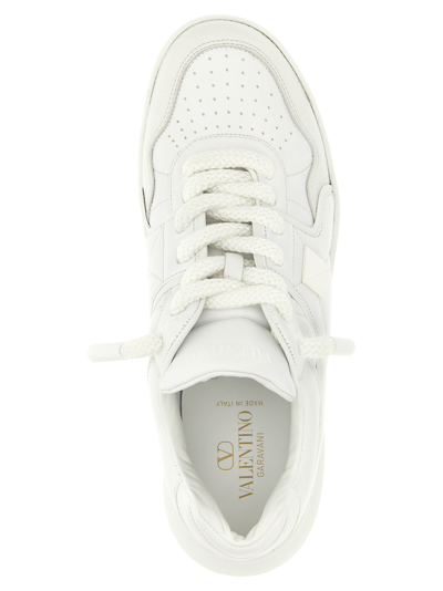 Shop Valentino Garavani One Stud Xl Sneakers In White