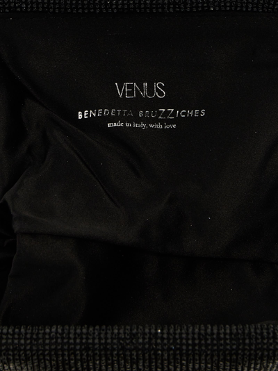 Shop Benedetta Bruzziches Venus La Grande Clutch In Black